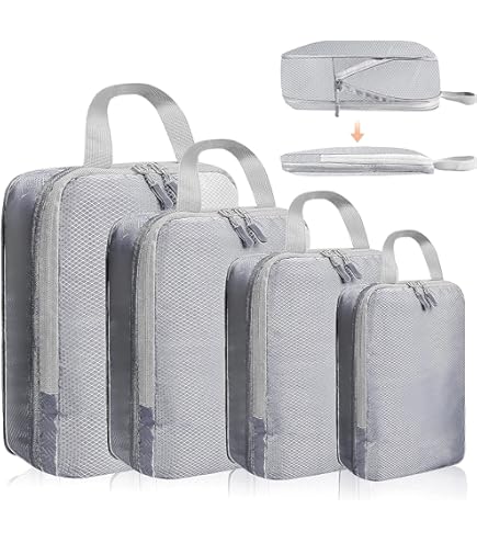 AiQInu Rangement Valise Lot De 7 Imperméable Organisateur De Voyage