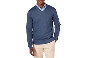 Amazon Essentials Maglione con Scollo a V (Disponibile in Taglie Extra Forti) Uomo