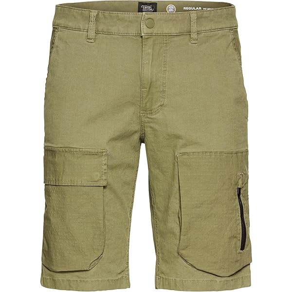 camel active Regular fit bermuda met cargozakken in marineblauw online kopen | P&C