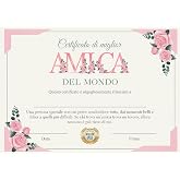 Felpa Con Cerniera Donna 'Best Friend' – End – Colore Nero – Taglia L – Idea Regalo Per Migliore Amica