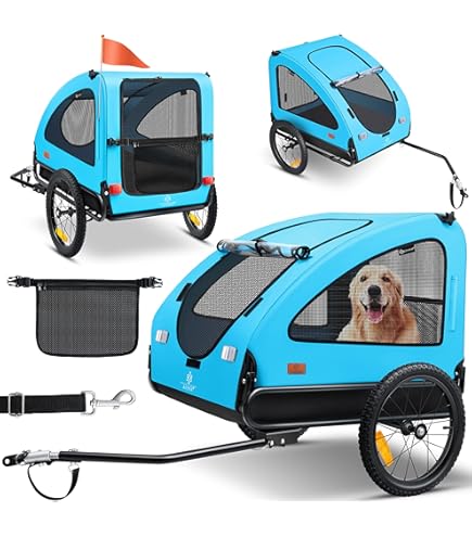 KESSER® Boxer 2in1 Hondenbuggy aanhanger voor fiets Fietskar voor honden afmeting inhoud 250L incl. vaandel en tas 600D Oxford canvas inklapbaar SmartSpace Concept max. belastbaarheid 45kg Grijs KESSER® Boxer 2in1 Hondenbuggy aanhanger voor fiets Fietskar voor honden afmeting inhoud 250L incl. vaandel en tas 600D Oxford canvas inklapbaar SmartSpace Concept max. belastbaarheid 45kg Grijs