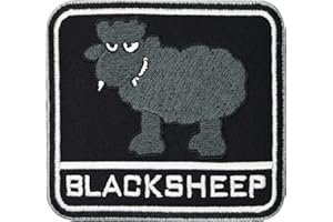 PATCH KING BlackSheep – Black Sheep oveja negra Heavy Metal Punk Biker – Parche