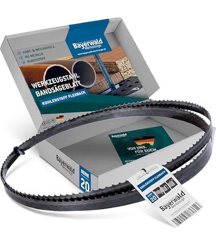 Orta Lot De 3 Lames De Scie à Ruban Flexback - 1712 X 13 X 0,65 Mm - 6 Dents/Pouce - Pour Bois Dur/Mou, Plastiques, Métaux Non Ferreux