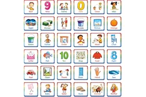 HEBAYY Memory Matching Game, 72 PCS Sight Words Matching Cards For Kids, 36 Pairs Memory Cards, Educational Toy For Children To Learn Sight Words 5+ Years Old