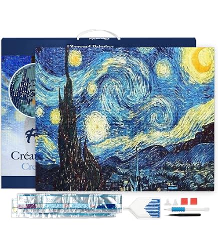 YSCOLOR Diamond Painting 5D Kit, Veliero In Mare, 30x40cm, Tela Adesiva Con Diamanti Rotondi, Decorazione Casa