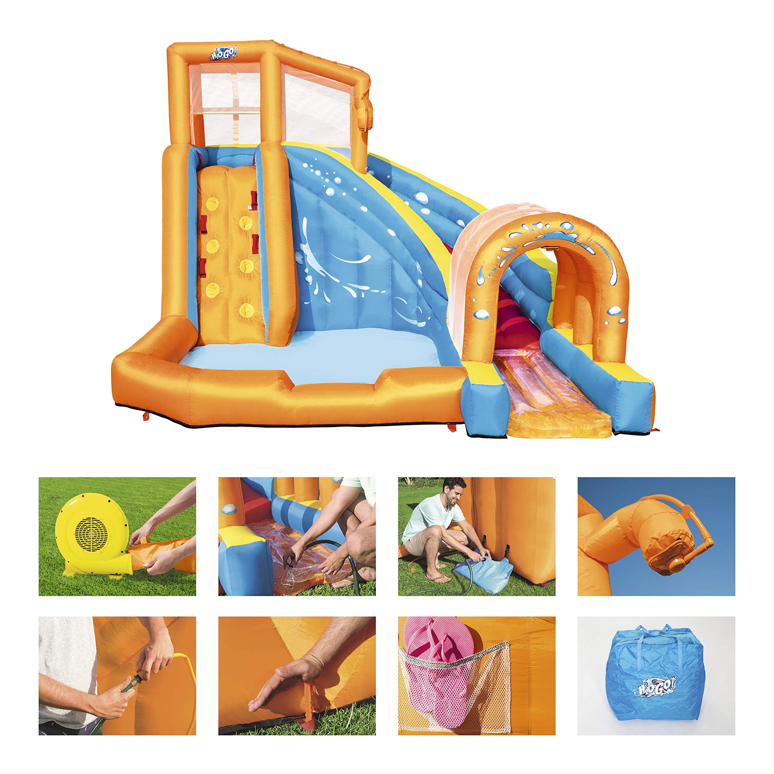 Bestway-H2OGO-Aire-de-Jeu-soufflerie-en-continu-Toboggan-Tunnel-Waterpark-420X320x26cm