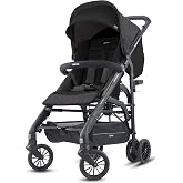 Inglesina Zippy Light Cane Stroller Volcano Black