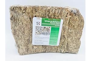 MGI DEVELOPPEMENT 500gr Sphaigne de Madagascar – Support de Culture végétal Naturel – Retient l’Eau – Idéal orchidées, semis, terrariums, kokedamas - Conforme à la Norme NF U 44-551