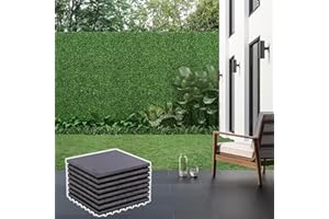 BodenMax 8-er Set Terrassenfliesen Balkonfliesen Bodenfliesen Klickfliesen Naturstein SCHIEFER | Klassik | 30cm x 30cm