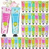 Crema de Manos 40 Pack Set de Regalo Mujer, Crema Manos Mini Cremas Manos 10 Aromas Hidratante para Manos Secas y Agrietas,Re