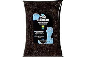 ZOMA HUMUZOM Humus Di Lombrico 100% Biologico Italiano - Fertilizante Organico Puro Che Contiene Gli Stessi Enzimi Di 50kg Di Stallatico Pellettato (2 LITRI)