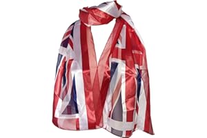 Pamper Yourself Now Union jack scarf thin pretty scarf great for any outfit lovely gift