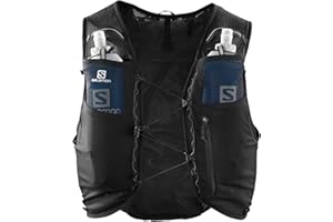 SALOMON ADV Hydra Vest 8 Chaleco de hidratación, Unisex Adulto
