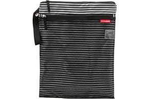 Skip Hop Bolsa Seca húmeda, Grab & Go, Rayas Blancas y Negras