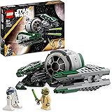 LEGO 75360 Star Wars Jedi Starfighter Yody, zabawka konstrukcyjna z gwiezdnym myśliwcem, minifigurką Yody, mieczem świetlnym 