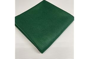 MIDLAND TEXTILES Bottle Green Acrylic Plain Felt Arts and Craft Fabric Material for Sewing Embroidery Decorations 88cm Wide 1 Meter Pre Cut (Bottle, 1 Meter Pack)