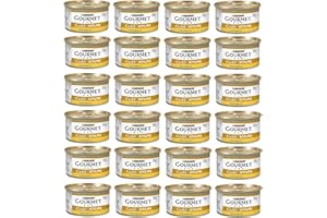 Gourmet Gold Kıyılmış Tavuklu Yaş Kedi Maması 85 gr x 24 Adet