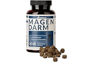 Schnüffelfreunde Magen Darm I Gastrointestinal per Il Cane I Supporta la Flora Gastro intestinale e la Regolazione intestinale Naturale nei Cani - con psillio Polvere ed Carbone vegetale