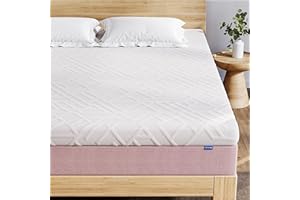 ‎NIXNAP NixNap Gel Topper 180x200cm H3/H4, 7cm stützendem Kaltschaumkern, Öko-TEX Zertifiziert, bequemer Matratzentopper für Boxspringbetten und unbequeme Betten Schlafsofas