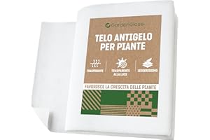 GardenGloss Tessuto Non Tessuto Invernale per Piante - Velo Antigelo, Protezione Invernale, Copertura (1,5 Metri x 20 Metri)