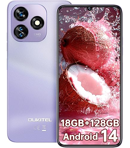 Móvil 16GB RAM 128GB Almacenamiento Móvil OUKITEL C1 Android 15