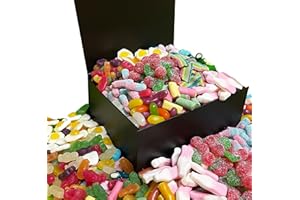 OFFER SHOP 1 Kg Pick and Mix Sweets Bulk Retro Candy Mixed Sweets Assortment Ideal for Sweet Hamper and Party Bag Fillers