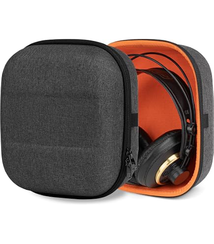 Custodia Protettiva Rigida Per Cuffie HD800S – Leggera E Portatile, Rivestimento Morbido Interno, Antiurto E Antigraffio, Per Viaggi E Uso Quotidiano