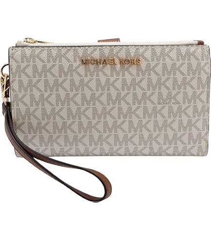 GUESS Laurel Grand Portefeuille Zippé Femme – Cuir PU Logo 4G, Dragonne Amovible, Poches Multiples, Élégant Et Spacieux