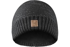 Rubberneck Flash Beanie czapka odblaskowa z wełny z polarem wewnętrznym, rozmiar uniwersalny, dla kobiet i mężczyzn