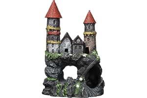Penn-Plax Decorazione per Acquario, Modello Medio con Castello Incantevole