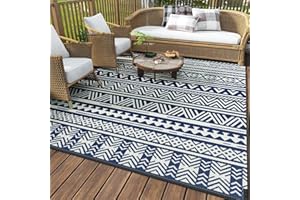 HGTRH Alfombra Exterior Terraza Impermeable Grande, Alfombras De Jardin Exterior, Sostenible Resistente Tela Tela De Terciopelo De Cristal Alfombras De áRea con Suela Antideslizante