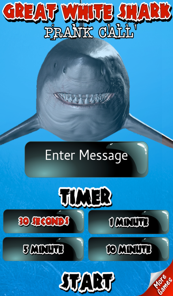 Great White Shark Prank Call Amazon De Apps Spiele