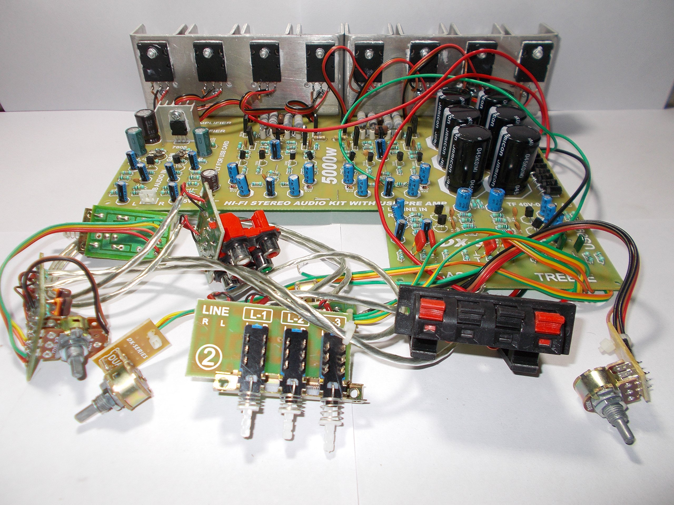 Soumik Electricals 5000 Watt Power Ampifier Board with 8 mosfet Based Ampifier, 15-inch Woofer Easily Run