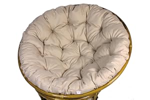Rattani - Polster für Papasansessel, Ersatzpolster Papasan D 120 cm, Fb. Uni beige, Made in EU !