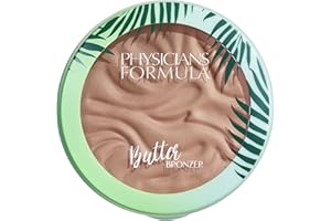 Physicians Formula Murumuru Butter Bronzer, Kremowy Bronzer Do Twarzy z Bogatą Formułą Wzbogaconą o Pro-Witaminy i Masło Murumuru dla Jedwabistej Miękkiej Promiennej Jasności, Głęboki Odcień Bronzera