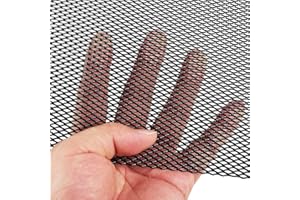 MISOYE Grille Universelle Calandre Noir Nid d'abeille Pare-Choc Prise d'air Racing Honeycomb Mesh Grill Pare-Chocs Vent Attractive