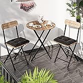 Minderli Bistro Takım Bah&ccedil;e Masa Sandalye Yuvarlak &Ccedil;am 1484