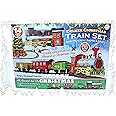 PMS Multicolor Christmas Train Sound & Light Action-1 Set, One Size