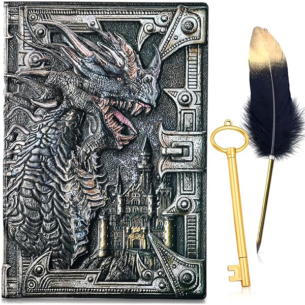 Lot De 7 Dés En Métal Motif Dragon - Pour Jeux De Rôle (D&D), Boîte à Montre Incluse, 6mm