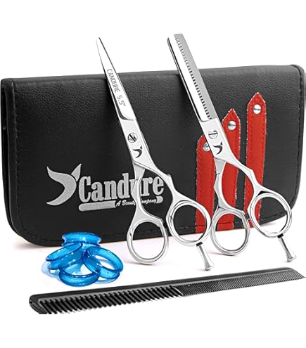 XUANFENG Kit Di Forbici Professionali Da Parrucchiere Da 15,2 Cm - Foto 3