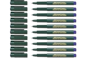 ‎FABER-CASTELL Faber-Castell Finepine 1511-0,4 mm, blau, 10 Stifte