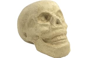 ‎DÉCOPATCH Decopatch SA184C Kopf aus Pappmaché zum Verzieren und Personalisieren, 63 cm, 1 Stück, Kartonbraun