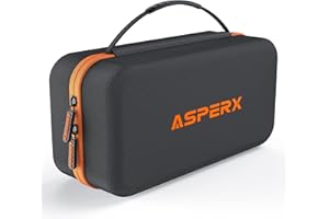 AsperX EVA Protection Case for AX2500 AX4500 AX2000 AX1500 Car Jump Starters, Jump Starter Protection Case Portable Hard Storage Case Car Tool Gadgets Carry Bag Carrying Case (Not Include Product)