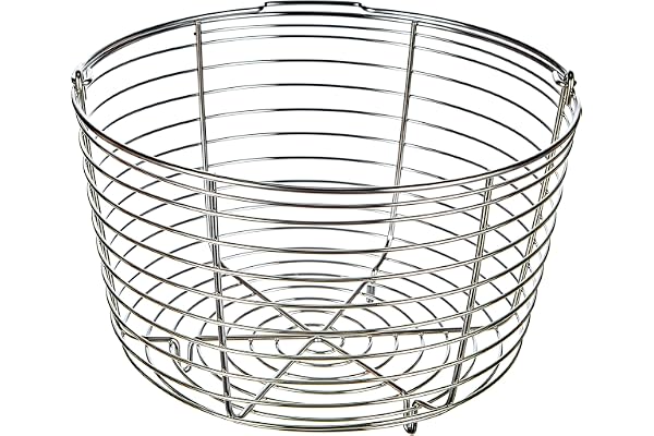 Lagostina 010920260107 Panier vapeur pour Autocuiseur Acier Inoxydable Inox 19 x 19 x 12 cm 7 L