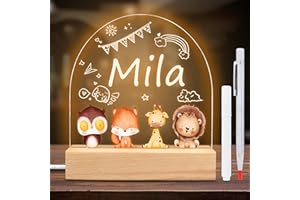 Rebundex Personalisierte Geschenke Baby Nachtlicht Baby Taufgeschenke Junge Mädchen Geschenk Babygeschenke zur Geburt Kindertag Geschenk Konfirmation Kommunion Geschenke