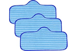 KEEPOW 3-Pack Steam Cleaner Pads Compatible with Dupray Neat - Absorbent & Breathable, Ideal for Floor Cleaning with Steam Machines