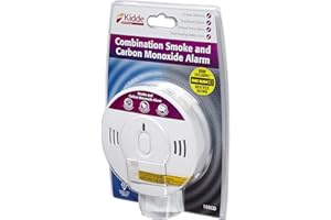 SAFELINCS Kidde 10SCO Combination Smoke and Carbon Monoxide Alarm with Voice Notification and Alarm - Dual CO Detector and Fire Alarm with 10 Year Sensor Life - 10 Year Warranty