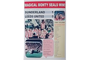 Sports Prints UK Sunderland 1 Leeds United 0-1973 FA Cup final - souvenir print