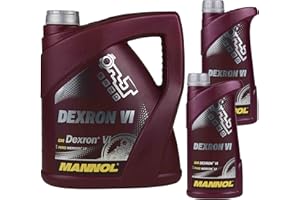 DIEDERICHS MANNOL - Olio per cambio automatico Dexron VI Gear Oil, 6 litri