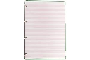 TIPOME Fogli per musica con righe pentagramma, con spirale metallica blocco spartito (50 Fogli con 4 fori A4-20,5 x 29,2)